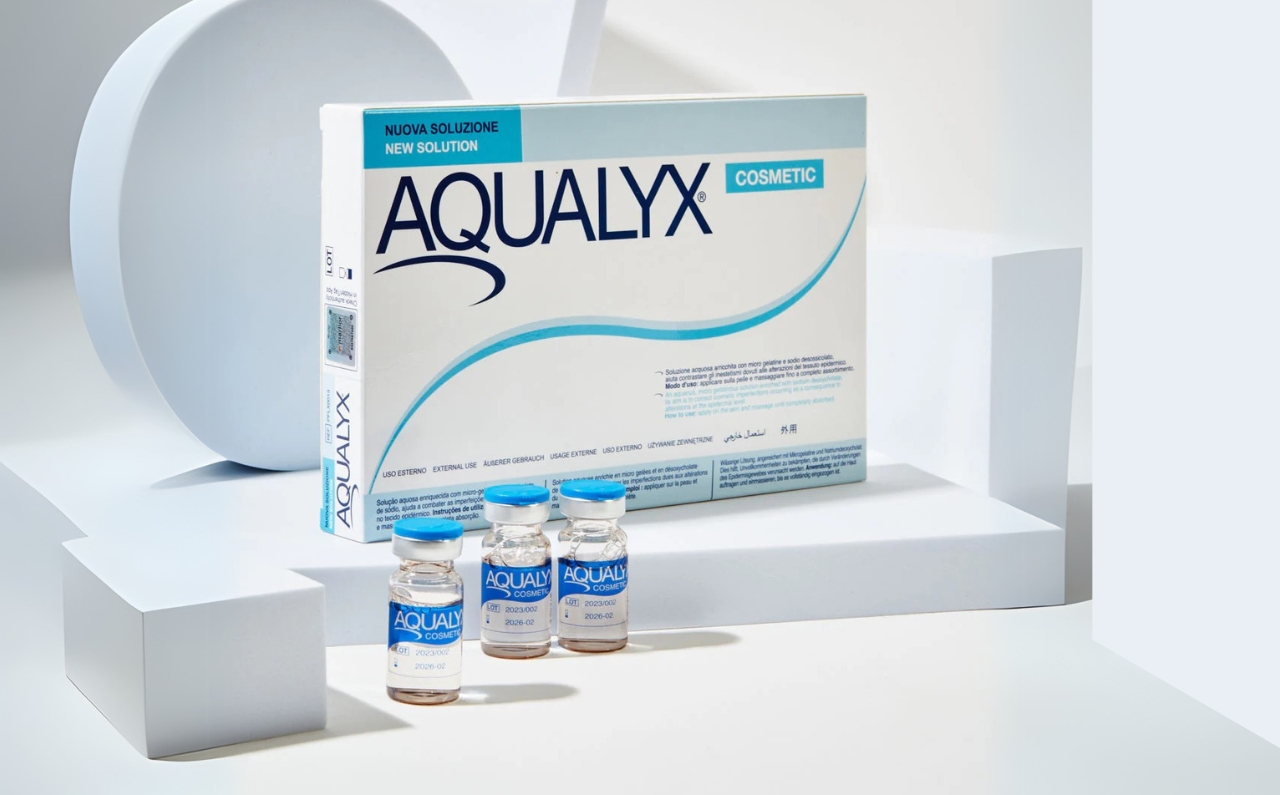 Aqualyx fat dissolving injection vial and packaging used at Millennium Clinic KL.