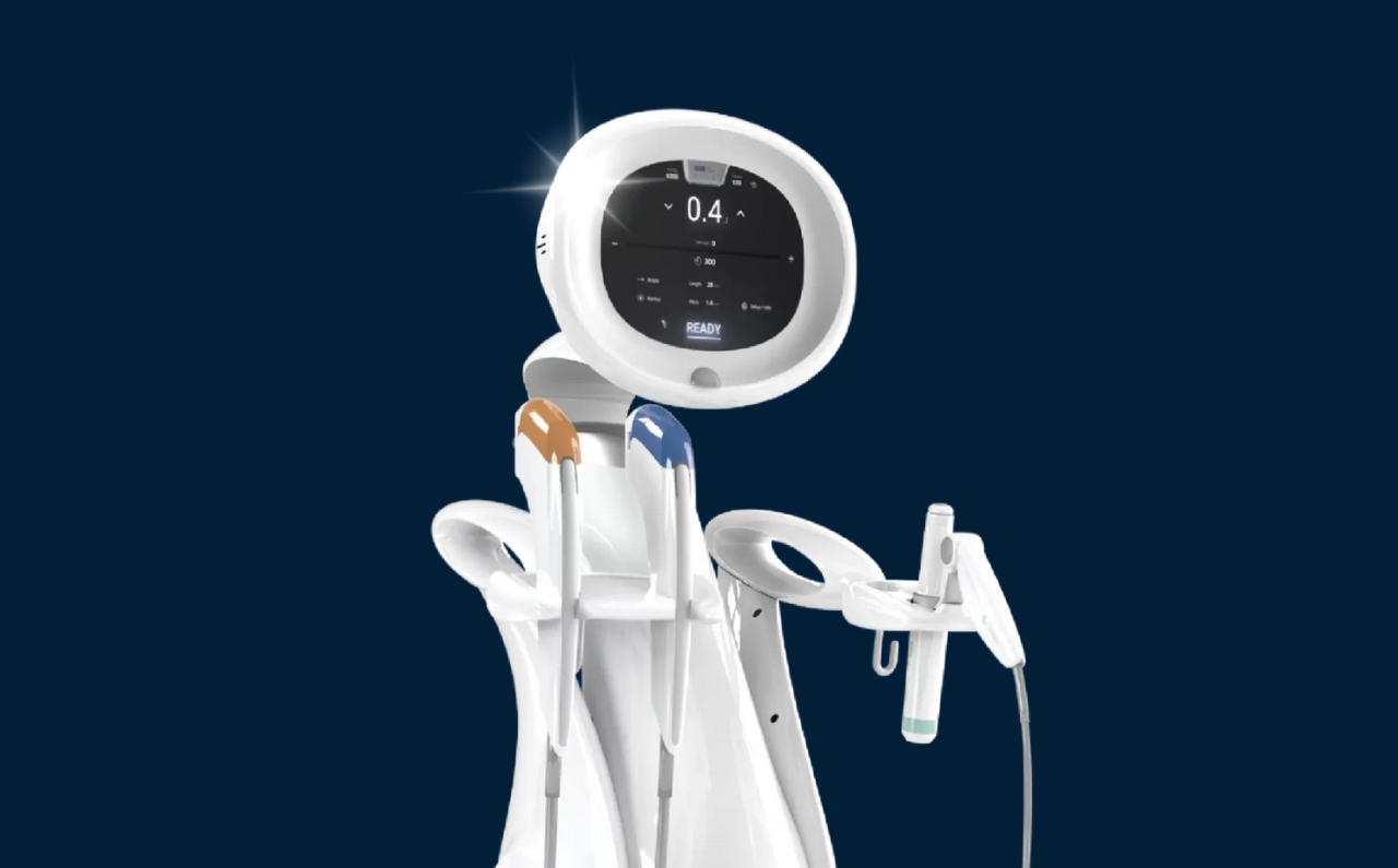 Ultraformer MPT HIFU device used for non-surgical skin lifting and tightening.
