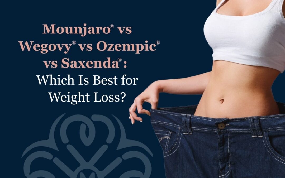 Mounjaro® vs Wegovy® vs Ozempic® vs Saxenda®: Which Is Best for Weight Loss?