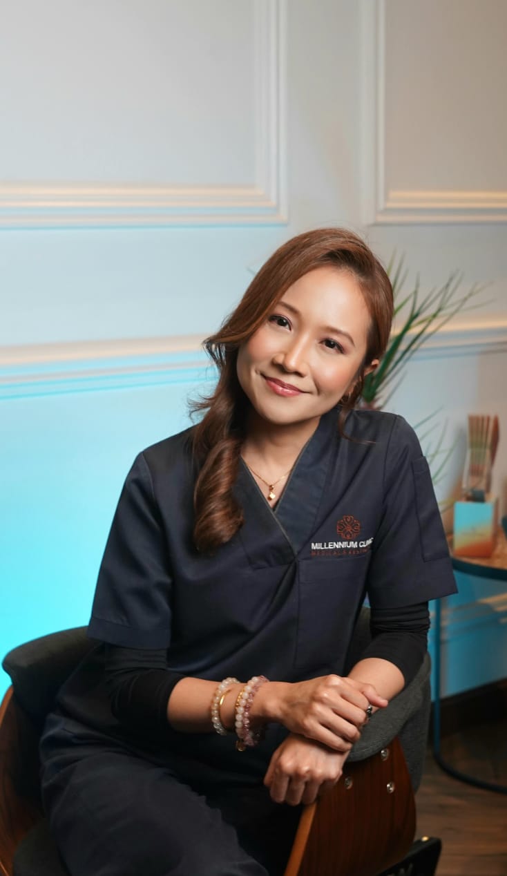 Dr. Diana Salim, the Medical Director of Millennium Clinic KL, a medical and aesthetic clinic in Kuala Lumpur.